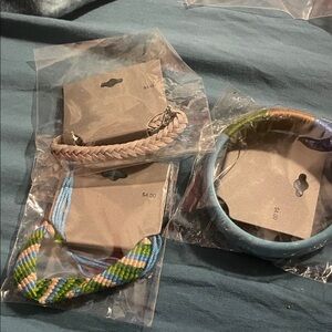 Colorful Braided Bracelets Set